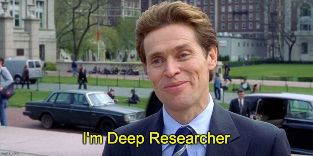 Mầm mống khi lệ thuộc vào AI Deep Research