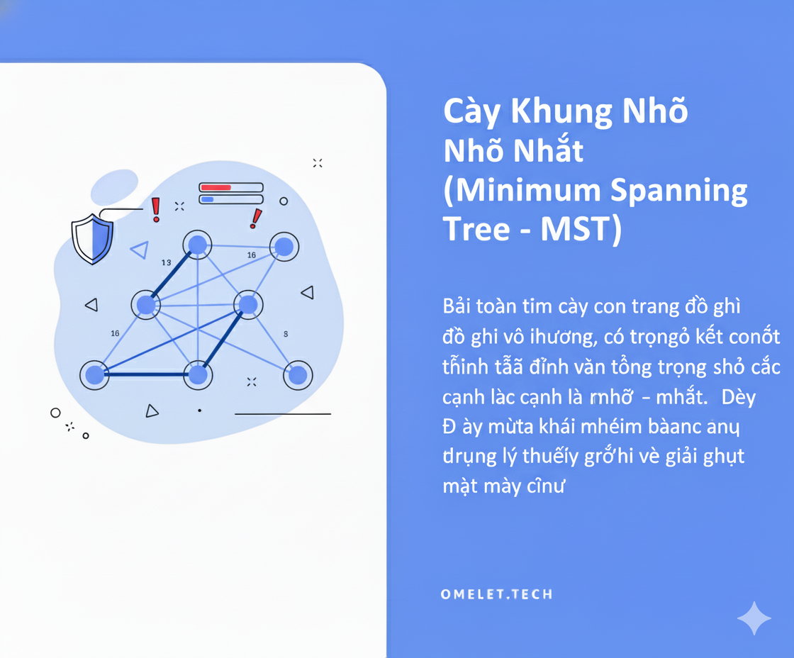 Cây Khung Nhỏ Nhất (Minimum Spanning Tree - MST) là gì?