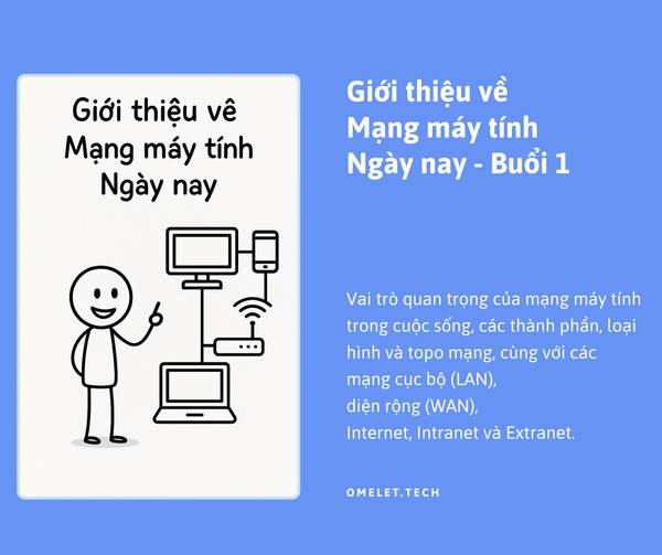 Giới thiệu về Mạng máy tính Ngày nay - Buổi 1